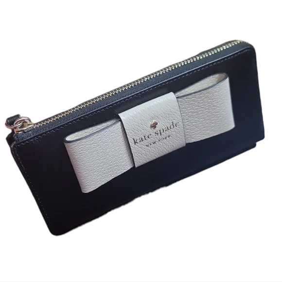 Kate Spade New York Matthews Street Maise Black Shoulder Bag WKRU4027 + Wallet - Picture 12 of 16